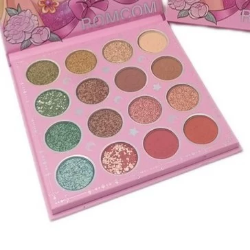 پالت سایه شانزده رنگ مدل SHINING STAR برند رام کام ROMCOM