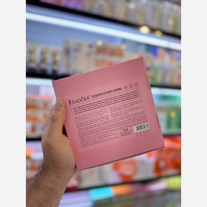 تصویر کوکتل دونات پک 4 تایی 