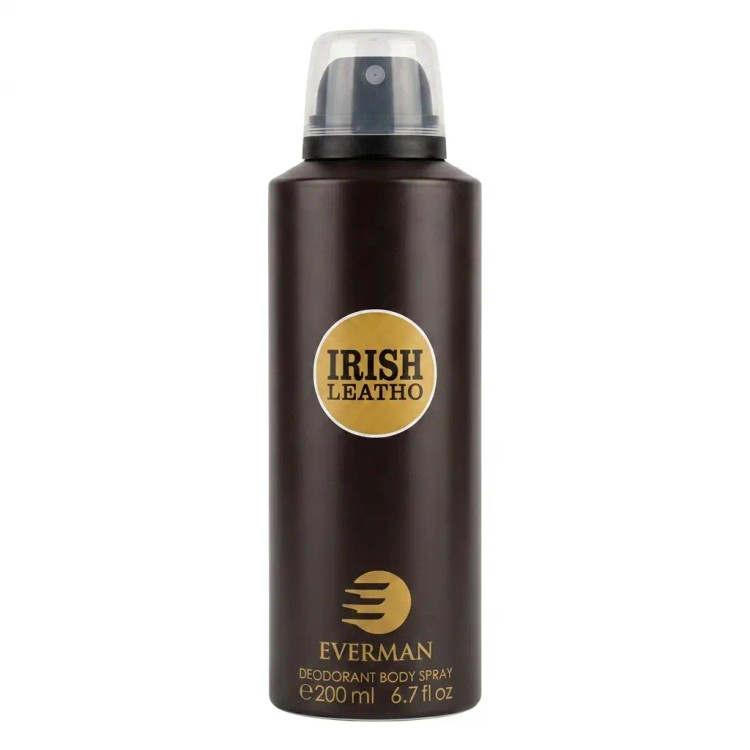 اسپری خوشبوکننده بدن اورمن مدل IRISH LEATHO