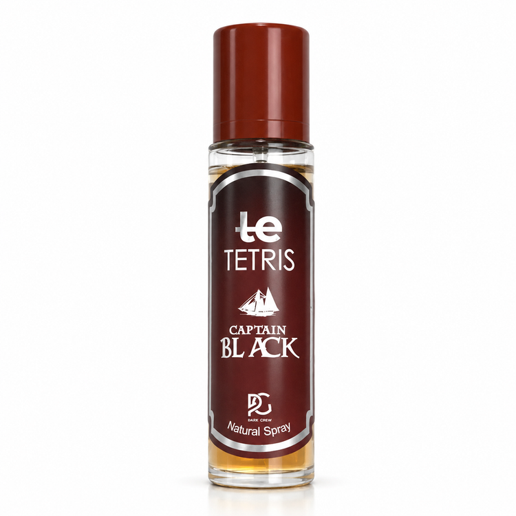 عطر قلمی تتریس مدل کاپیتان بلک 30 میل | Tetris Captain Black