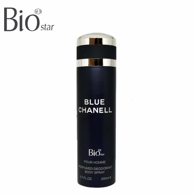 اسپری بدن بیو استار رایحه BLUE CHANELL