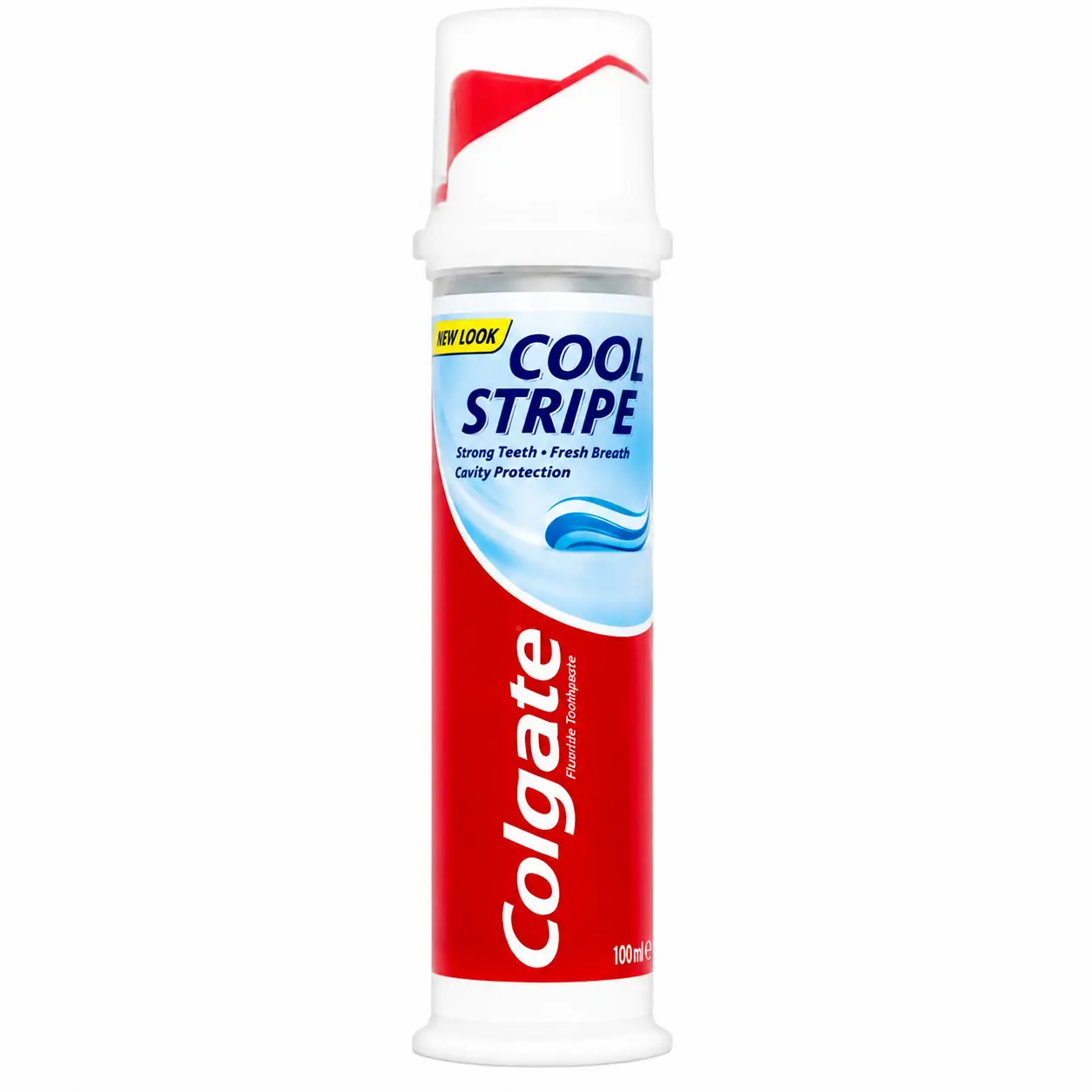 خمیر دندان پمپی مدل Cool Stripe