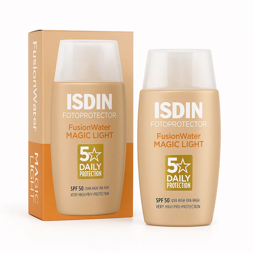 ضد آفتاب مجیک فیوژن واتر رنگ لایت SPF50 مدل MAGIC Light