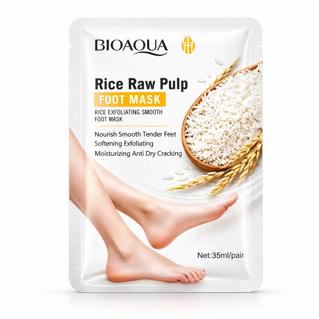 ماسک پا مدل برنج برند بیواکوا | Bioaqua