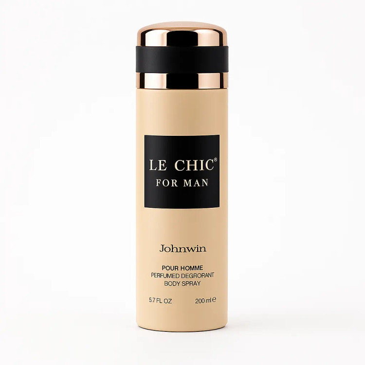 اسپری بدن له شیک جانوین | LE CHIC Johnwin