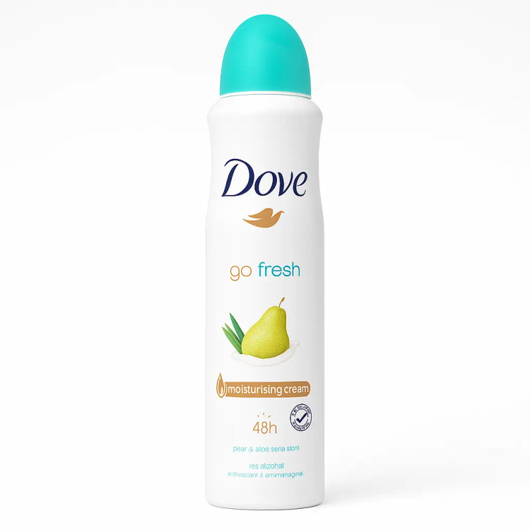 اسپری بدن مدل گلابی و آلوورا PEAR & ALOE VERA برند داو | DOVE