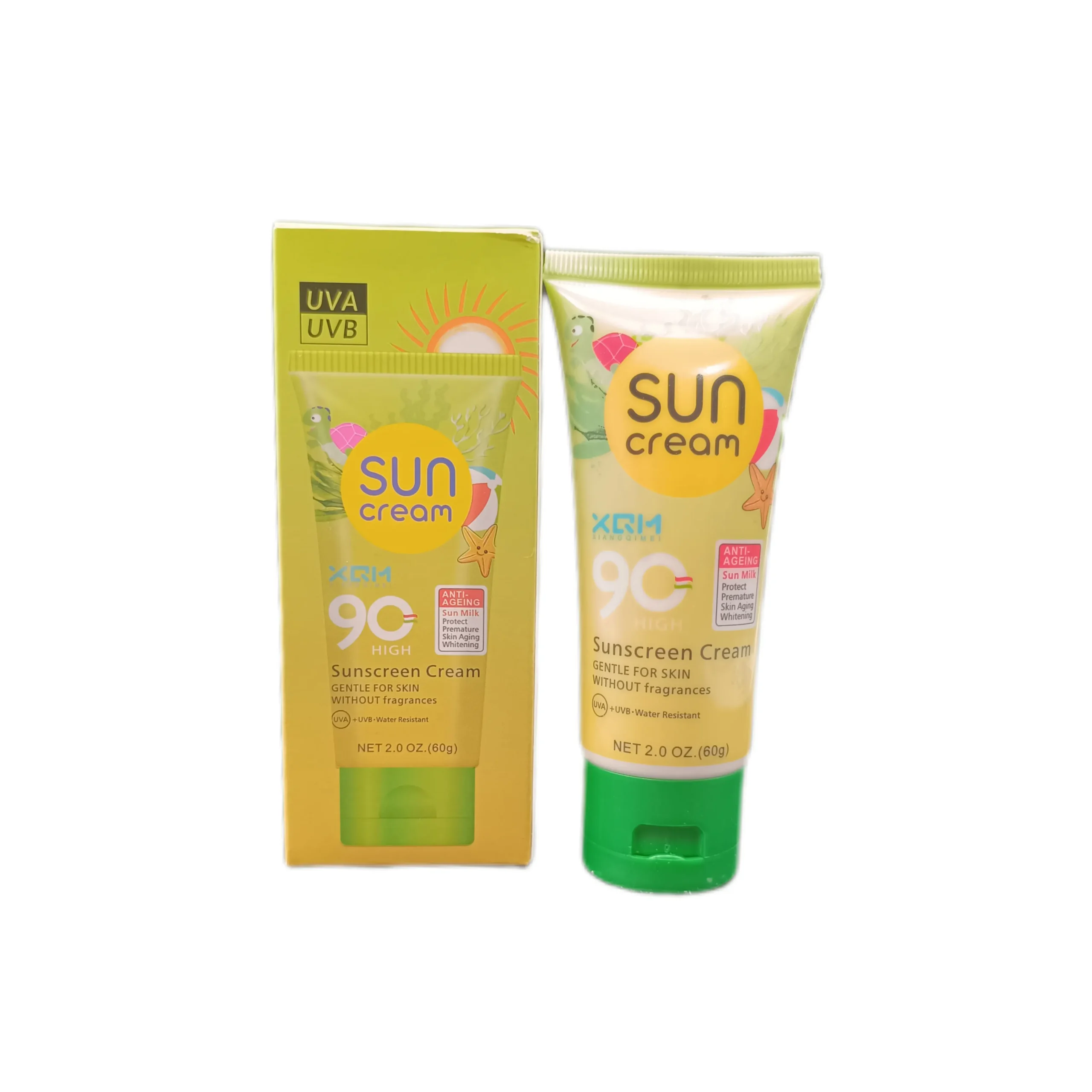 ضدآفتاب مدل لاکپشت SPF 90 برند XQM
