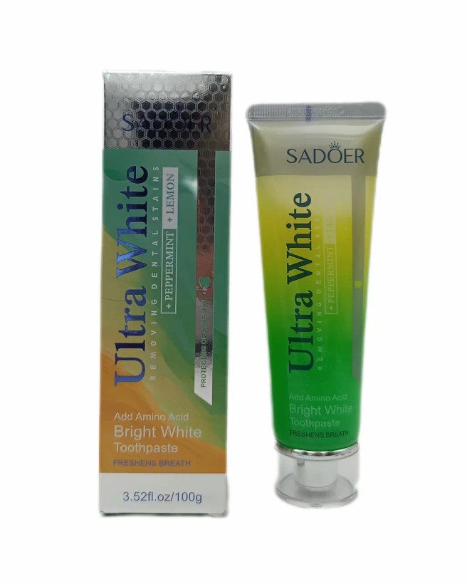 خمیر دندان PEPPERMINT+LEMON برند سادور | SADOER