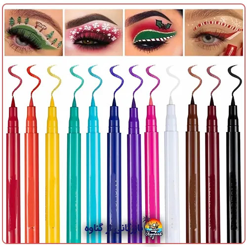 خط چشم رنگی ماژیکی برند رومانتیک مات ROMANTIC MATTE