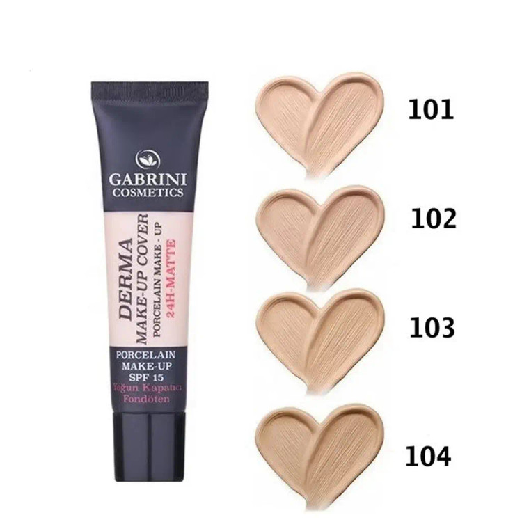 کرم پودر مدل تیوپی برند گابرینی 04 | GABRINI